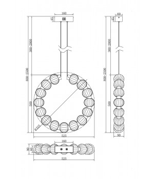 Подвесной светильник Maytoni MOD555PL-L23CH5K-foto6