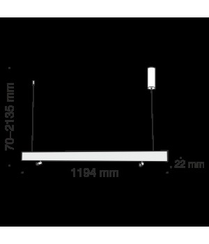 Подвесной светильник Technical P068PL-L27B4K-foto4