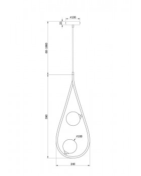 Люстра Freya FR4005PL-02B-foto2