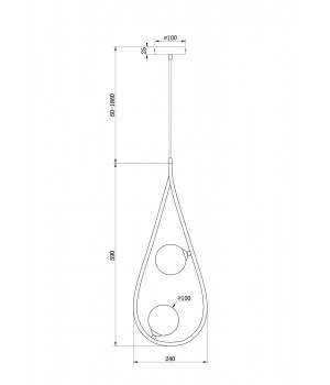 Люстра Freya FR4005PL-02B-foto2
