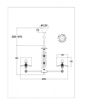 Люстра Maytoni MOD088PL-06BS-foto7