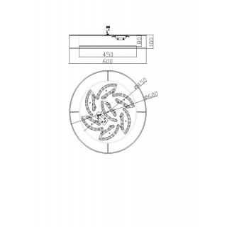 Потолочный светильник Freya FR6005CL-L48G-foto5