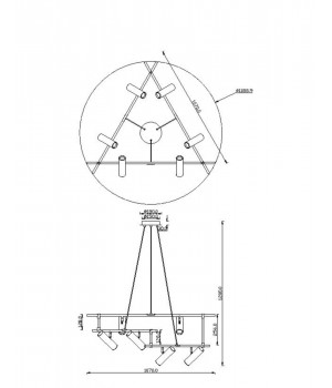 Подвесной светильник Maytoni MOD128PL-06WB-foto7