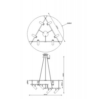 Подвесной светильник Maytoni MOD128PL-06WB-foto7
