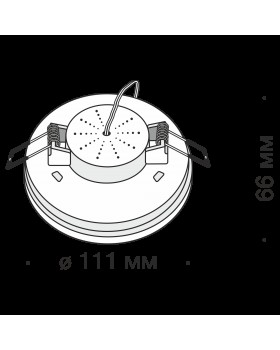 Встраиваемый светильник Technical DL297-6-6W-W-foto3