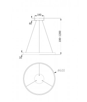 Подвесной светильник Maytoni MOD058PL-L32W4K-foto5