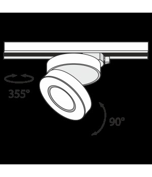 Трековый светильник Technical TR006-1-12W3K-B4K-foto3