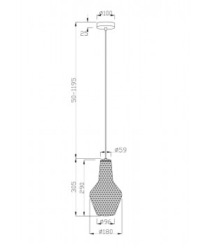 Подвесной светильник Maytoni P054PL-01B1-foto6
