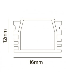 Комплектующие к светодиодной ленте Technical ALM006S-2M-foto2