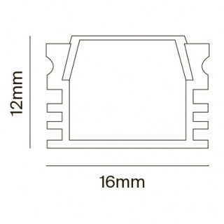Комплектующие к светодиодной ленте Technical ALM006S-2M-foto2