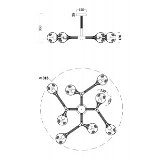 Потолочный светильник Freya FR5105CL-08W-foto2