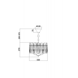 Подвесной светильник Maytoni MOD122PL-03BS-foto2