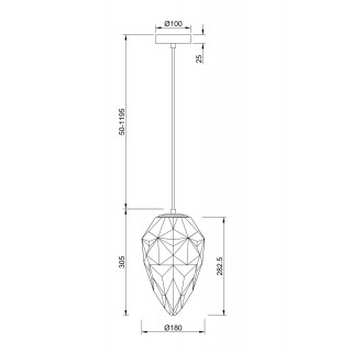 Подвесной светильник Maytoni P052PL-01GR-foto2