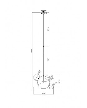 Подвесной светильник Freya FR5128PL-L10BS1-foto7