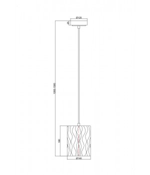 Подвесной светильник Maytoni MOD042PL-01BS-foto4