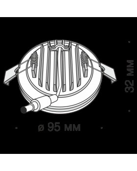 Встраиваемый светильник Technical DL2001-L12W-foto5