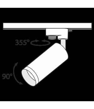 Трековый светильник Technical TR004-1-GU10-W-foto5