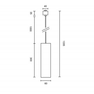 Трековый подвесной светильник Technical TR025-1-GU10-W-foto3