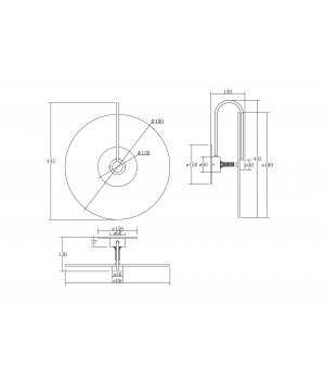Настенный светильник (бра) Maytoni MOD305WL-01CH-foto4