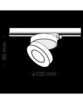 Трековый светильник Technical TR006-1-12W3K-B-foto2