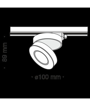 Трековый светильник Technical TR006-1-12W3K-B-foto2