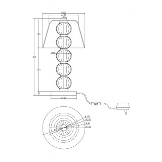 Настольный светильник Maytoni MOD555TL-L9CH5K-foto8