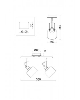 Спот Freya FR5042CW-02B-foto2