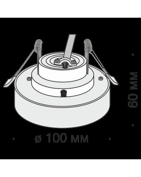 Встраиваемый светильник Technical DL035-2-L6W-foto8