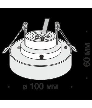 Встраиваемый светильник Technical DL035-2-L6W-foto8