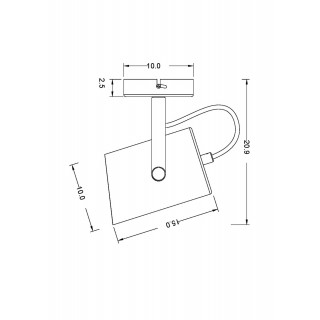 Настенный светильник (бра) Freya FR4004WL-01BBS-foto2