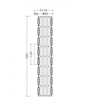 Настенный светильник (бра) Maytoni DIA008WL-02CH-foto3