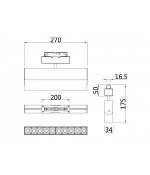 Трековый светильник Technical TR015-2-20W4K-W-foto5