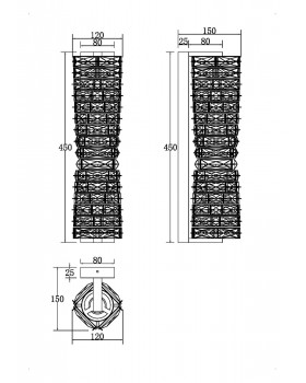 Настенный светильник (бра) Maytoni MOD125WL-L6CH3K-foto4