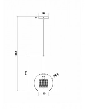 Подвесной светильник Freya FR8018PL-01N-foto7