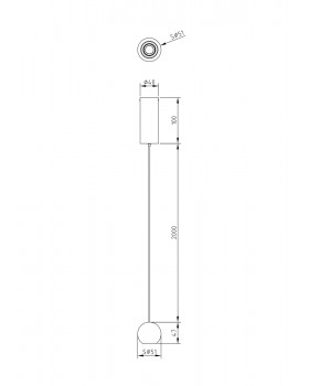 Подвесной светильник Technical P067PL-L5W3K-foto7