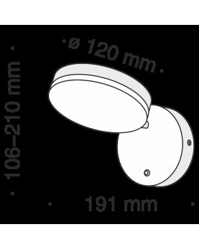 Настенный светильник (бра) Maytoni MOD070WL-L8B3K-foto6