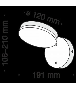 Настенный светильник (бра) Maytoni MOD070WL-L8B3K-foto6