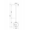 Подвесной светильник Maytoni MOD055PL-L12G3K