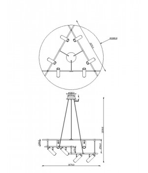 Подвесной светильник Maytoni MOD128PL-12WB-foto5