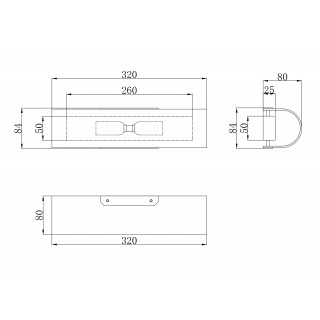 Настенный светильник (бра) Maytoni P011WL-02CH-foto4