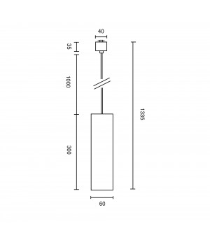 Трековый подвесной светильник Technical TR025-1-GU10-B-foto2
