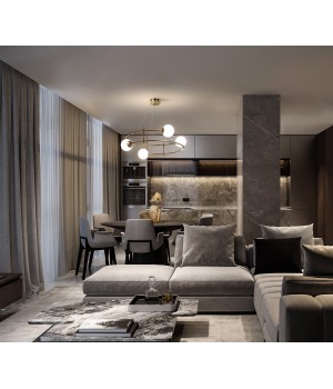 Подвесной светильник Maytoni MOD317PL-04G-foto3