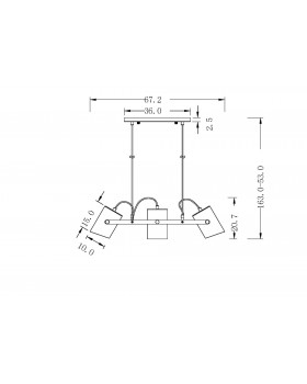 Подвесной светильник Freya FR4005PL-03WB-foto4