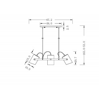 Подвесной светильник Freya FR4005PL-03WB-foto4
