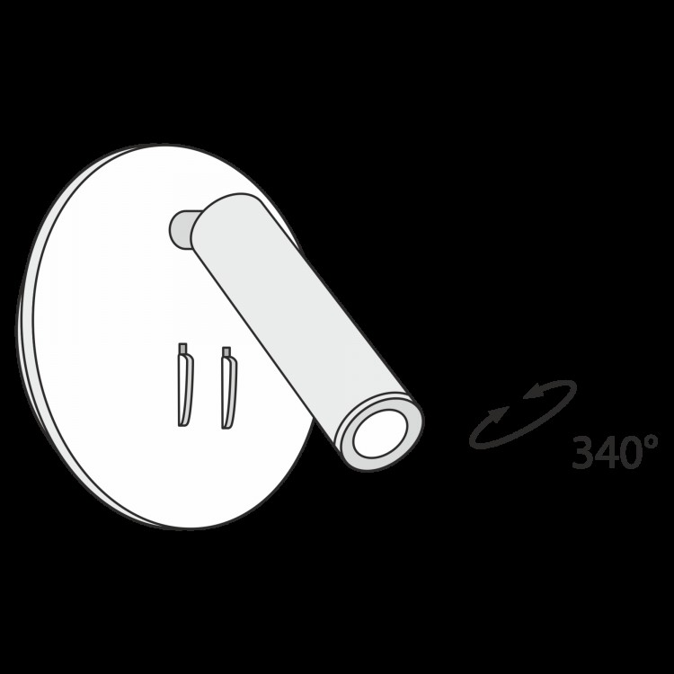 Настенный светильник (бра) Technical C176-WL-01-6W-B