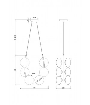 Люстра Freya FR4005PL-06B2-foto3