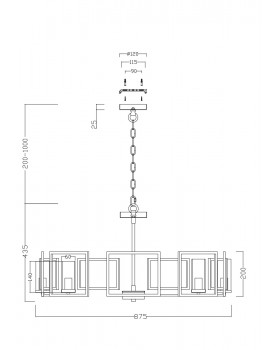 Подвесной светильник Maytoni H009PL-08G-foto6