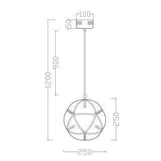 Подвесной светильник Freya FR5099PL-L6CH-foto2