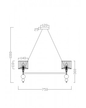 Люстра Freya FR5093PL-08CH-foto4