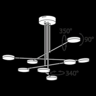 Подвесной светильник Maytoni MOD070PL-L48B3K-foto6